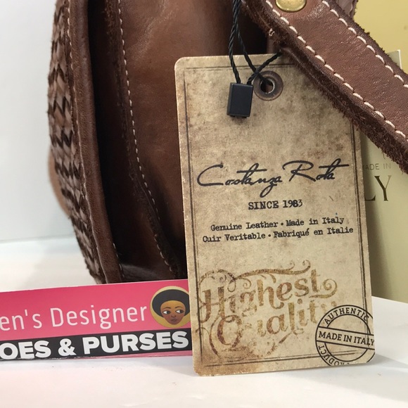 Costanza rota Made In Italy flap crossbody Bag - Picture 4 of 8